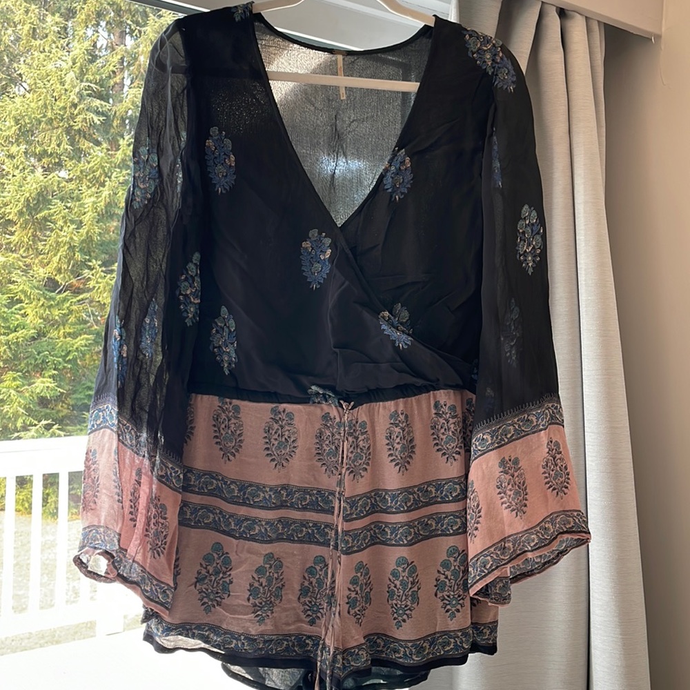 Free People boho romper